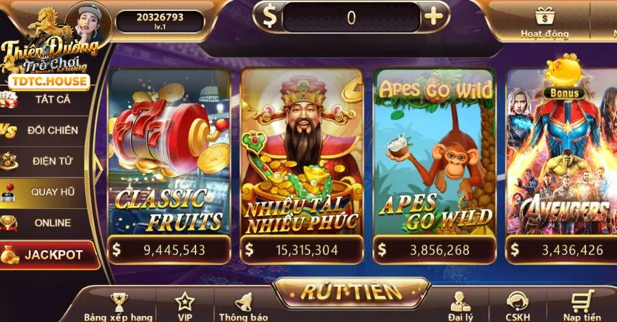 Ưu đãi và khuyến mãi Slot Game
